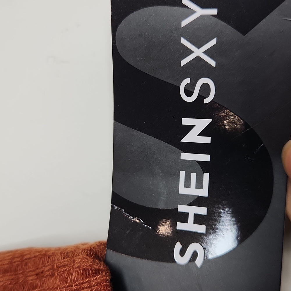 NWT! SHEIN‎ Rust Mini Skirt Set - Picture 4 of 10